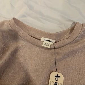Garage Light Pink Sparkle Top